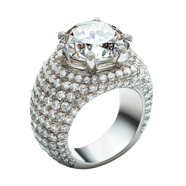 Bold Diamond Ring