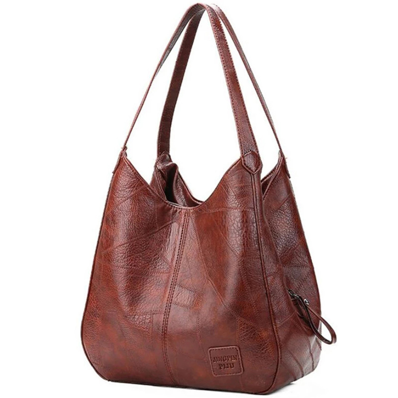 Womens Soft Leather Bag Stylish Shoulder And Tote Bag - Image 2